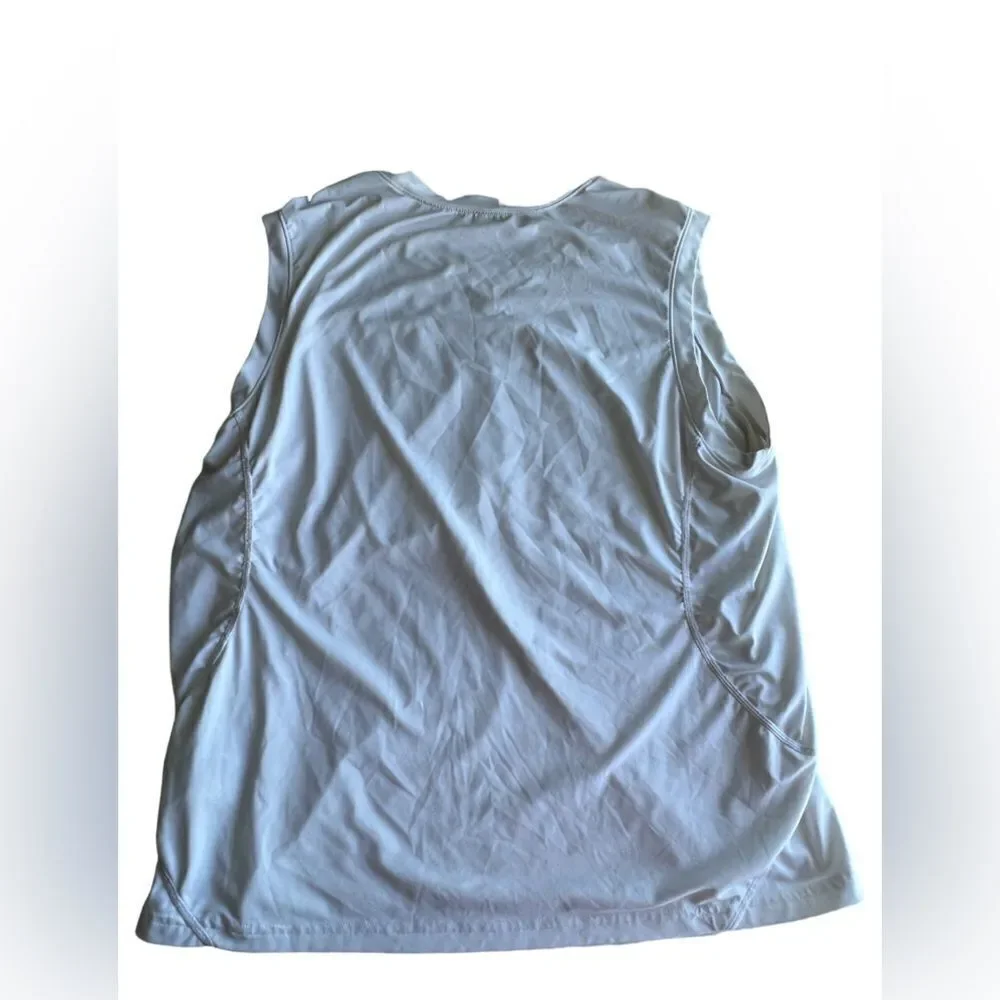 Nike white v neck tank.